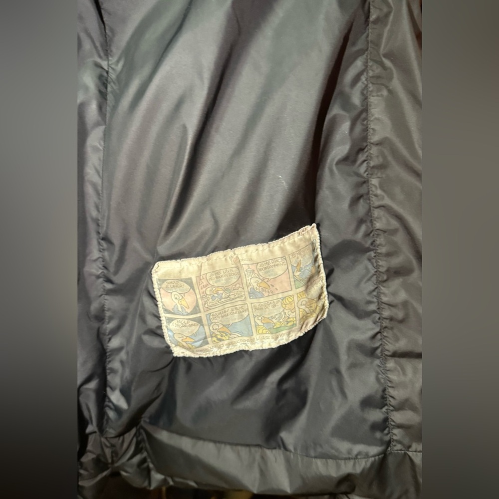Moncler Black Jacket With Comic Patch - image 3